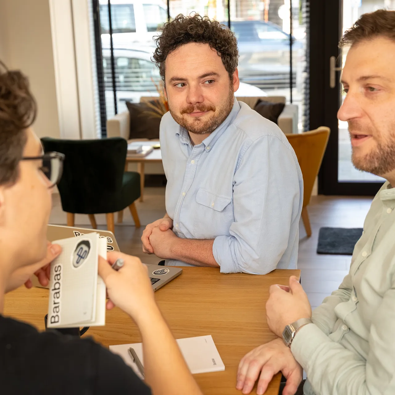 Jesse, oprichter van Barabas, in gesprek
